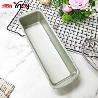 Non- stick bake king aluminum square shape loaf baking pan