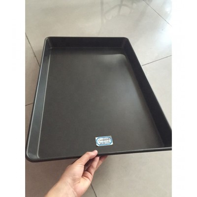 Commercial non stick PFOA coating oven baking sheet tray aluminium