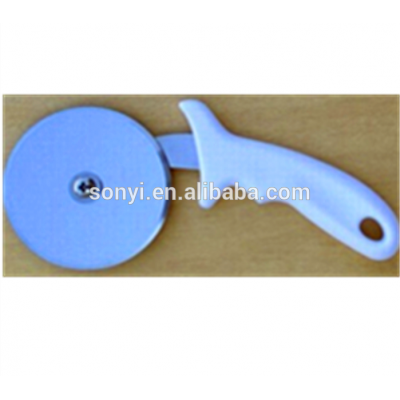 Pizza tools stainless steel blade pizza cutter wheel with plastic handle