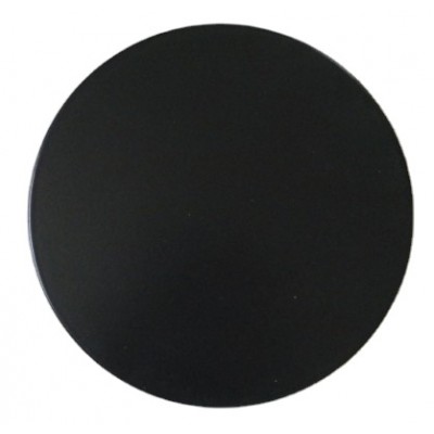 Pizza tool Easy To Clean Glazed Black Coating Cordierite Pizza Stone round